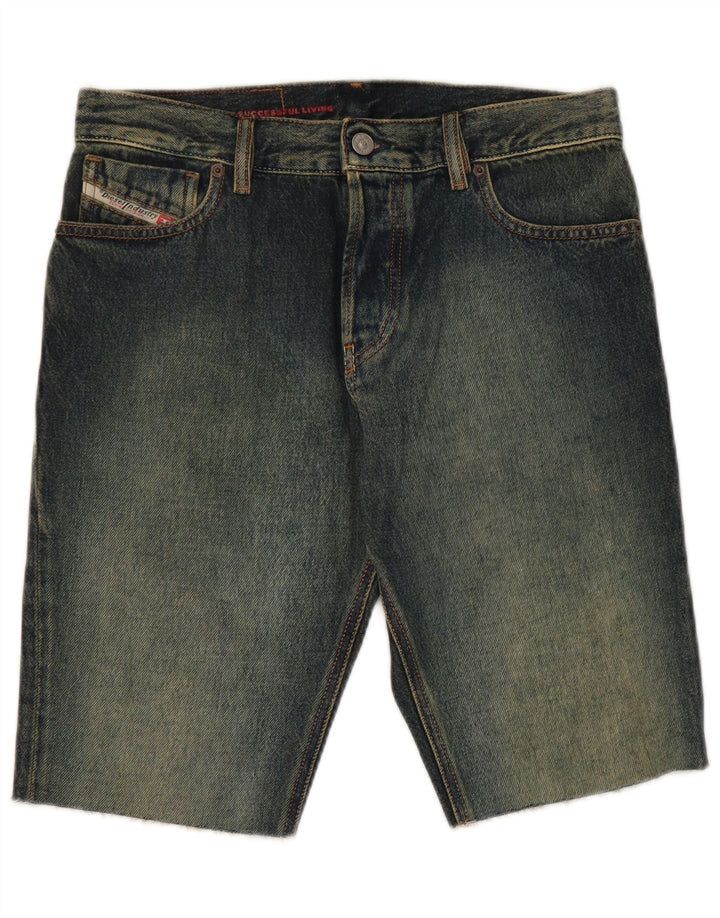 Diesel Shorts Vaqueros Hombre W30 Azul Medio