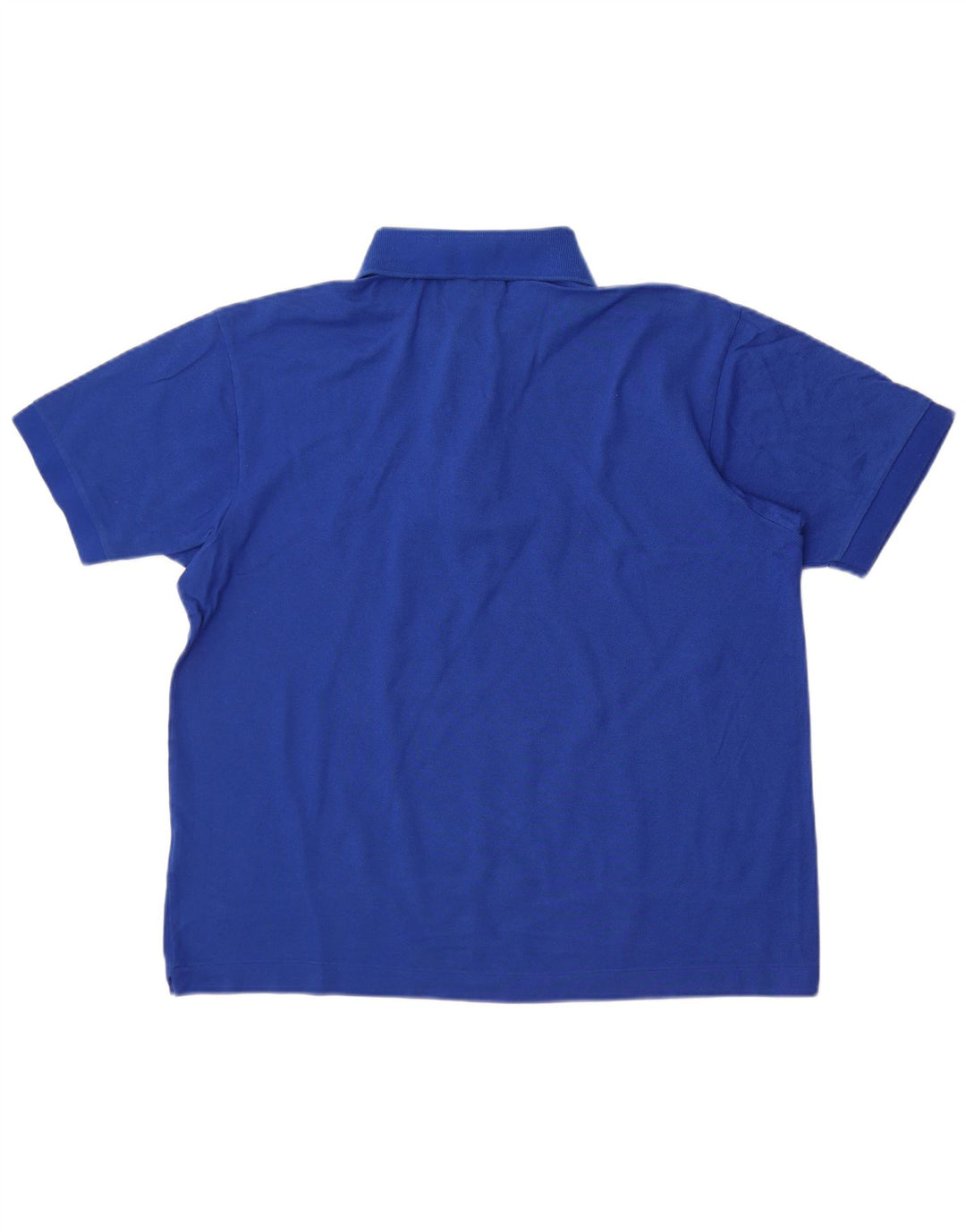 Lacoste Polo de ajuste clásico para hombre, talla 5, algodón azul grande