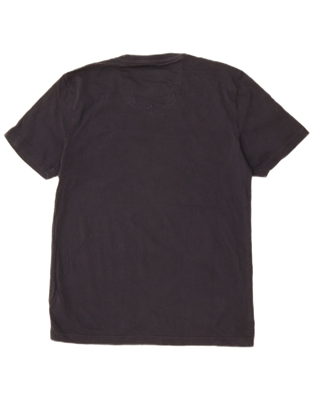 Camiseta para hombre Fat Face Top mediano de algodón negro