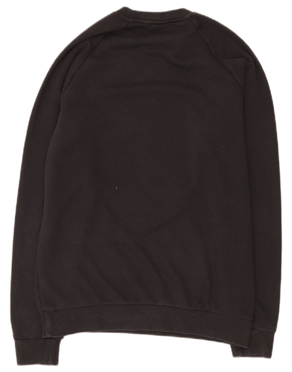 ADIDAS Sudadera con gráfico para niño 15-16 años Algodón negro