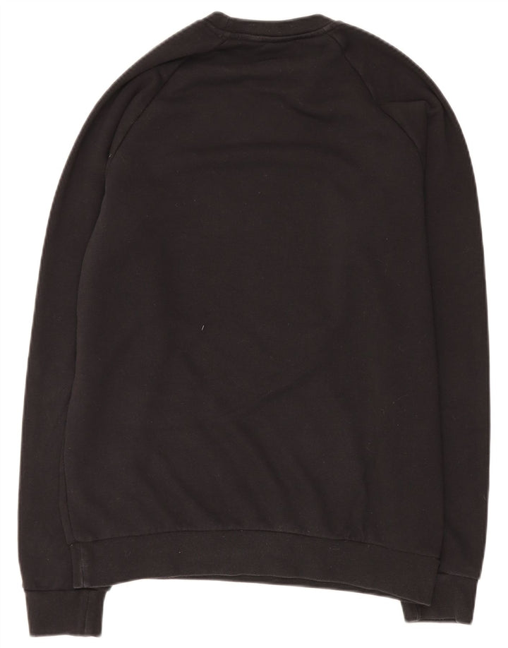 ADIDAS Sudadera con gráfico para niño 15-16 años Algodón negro