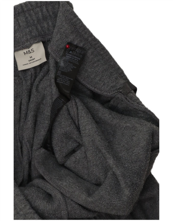 Marks & Spencer - Pantalones de chándal para mujer, forro polar, talla 40, color gris medio