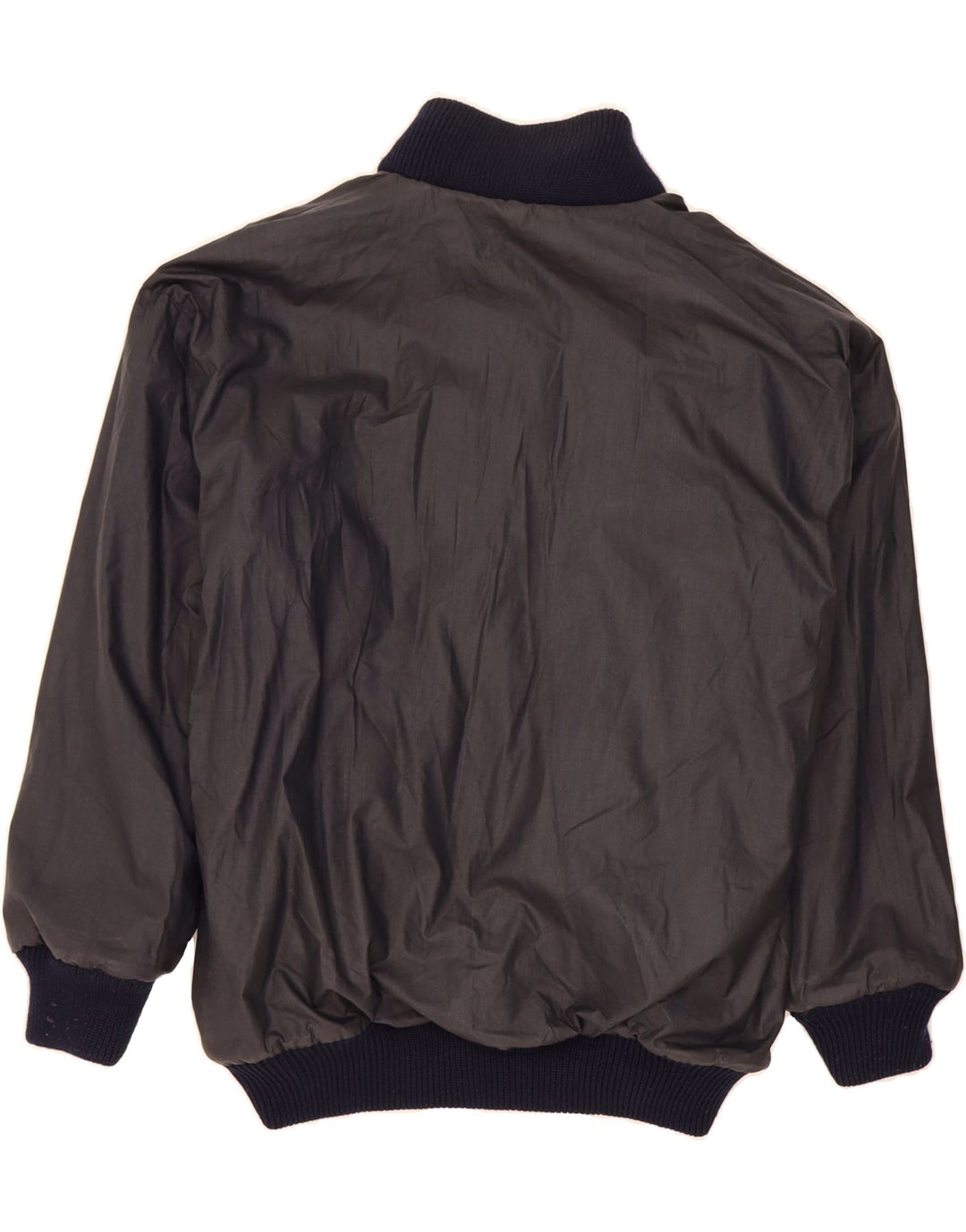 VINTAGE Mens Reversible Jacket UK 42 XL Navy Blue Colourblock Vintage Vintage and Second-Hand Vintage from Messina Hembry 