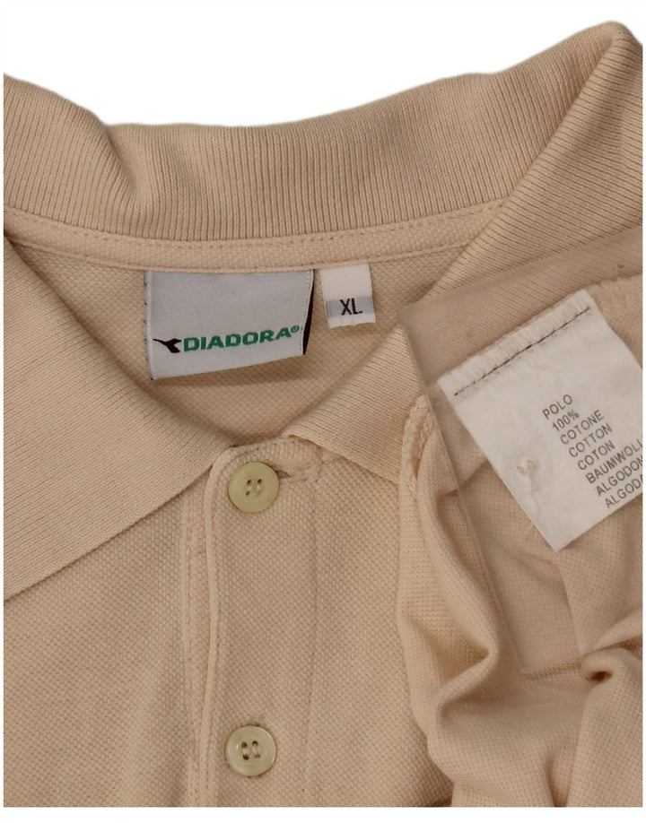DIADORA Polo Hombre XL Algodón Beige