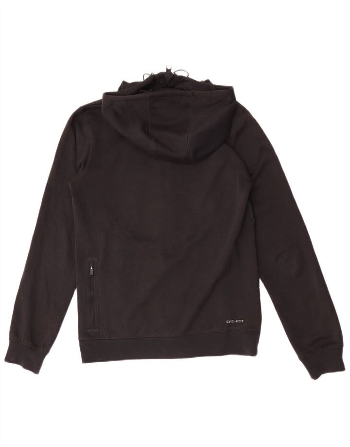 Jordan Sudadera con capucha y cremallera para hombre XS Poliéster negro