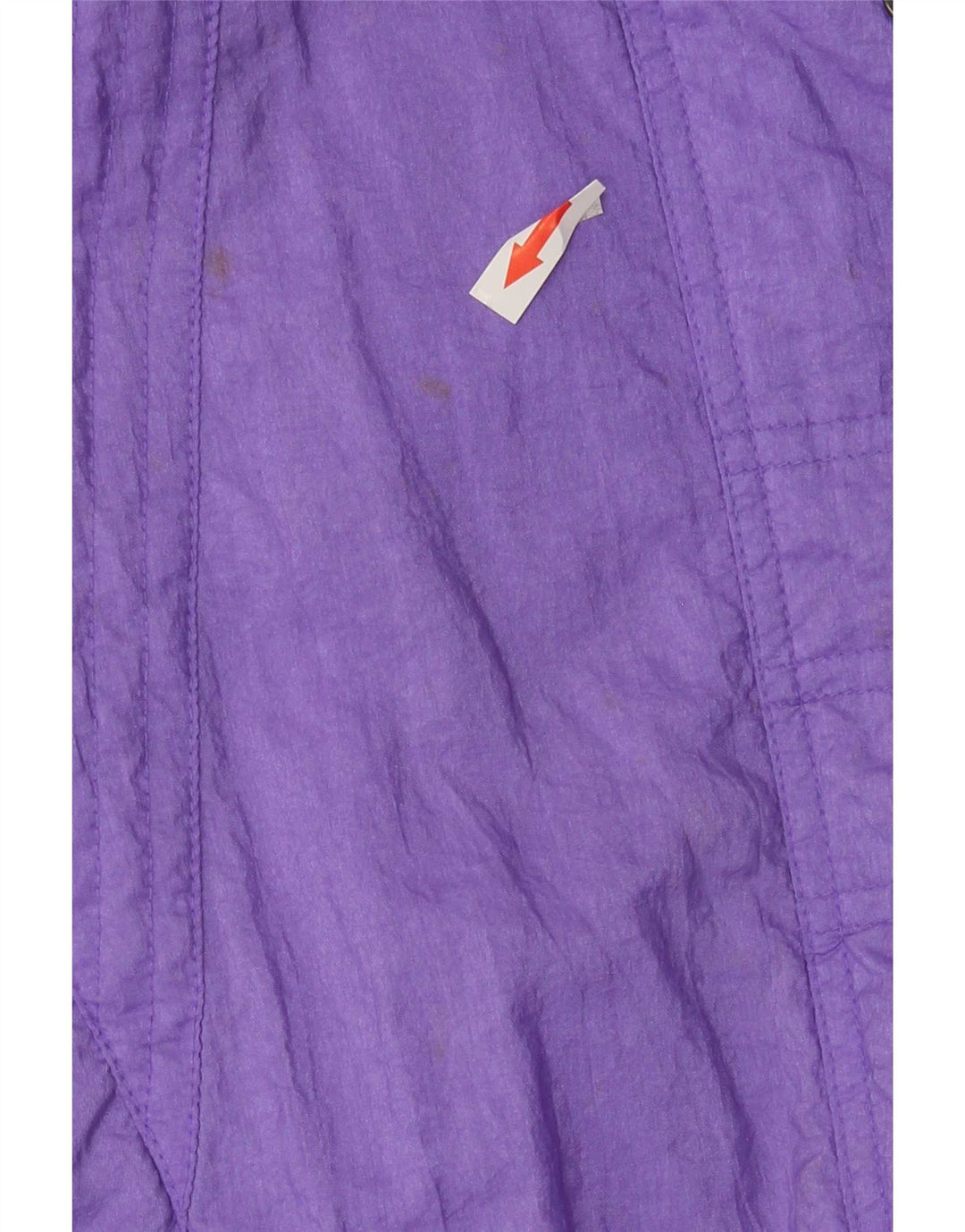 Rodeo Chaqueta impermeable extragrande para mujer EU 42 Large Nylon morado