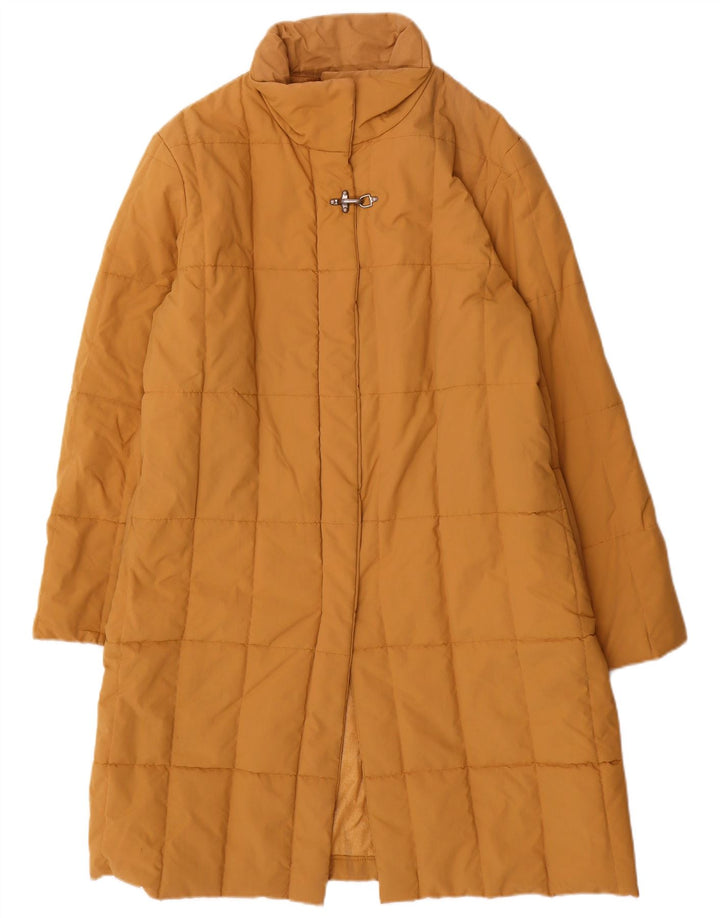 Slam Abrigo acolchado para mujer UK 46 Large Nylon marrón