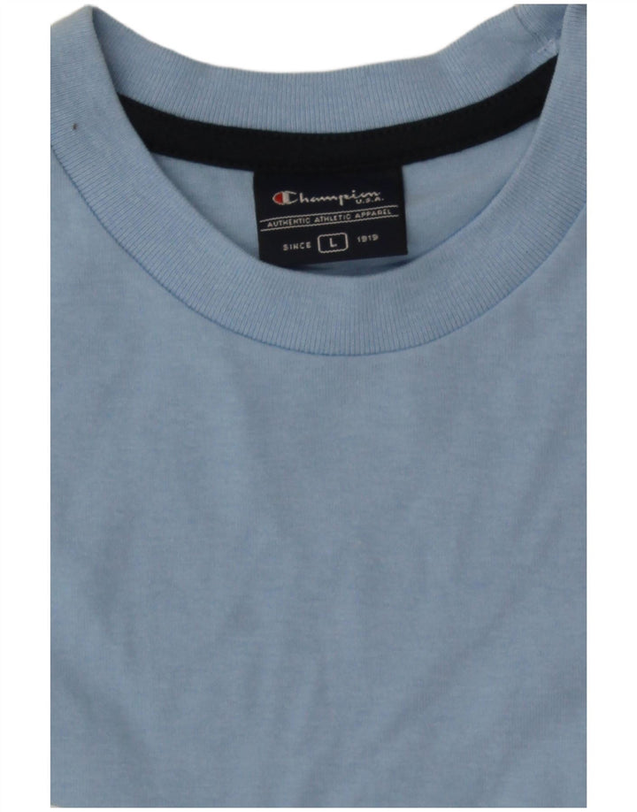 Champion Camiseta Gráfica para Hombre Top Grande Azul