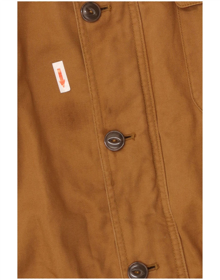 Orvis Chaqueta utilitaria para hombre UK 44 2XL Algodón marrón