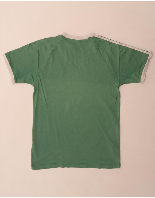 Adidas Hombre Camiseta Top Small Verde Algodón