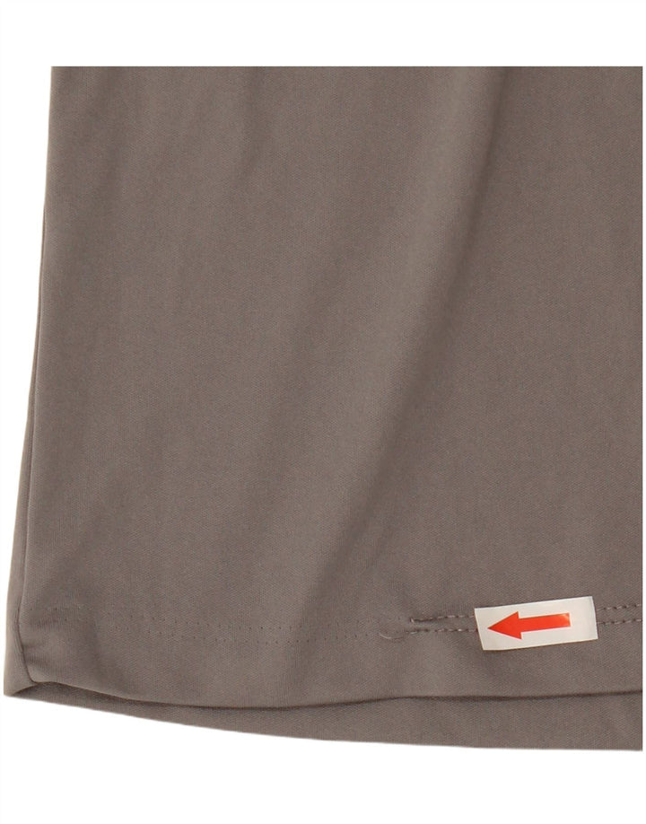 Umbro Pantalones cortos deportivos para mujer UK 8 Small Gris Poliéster