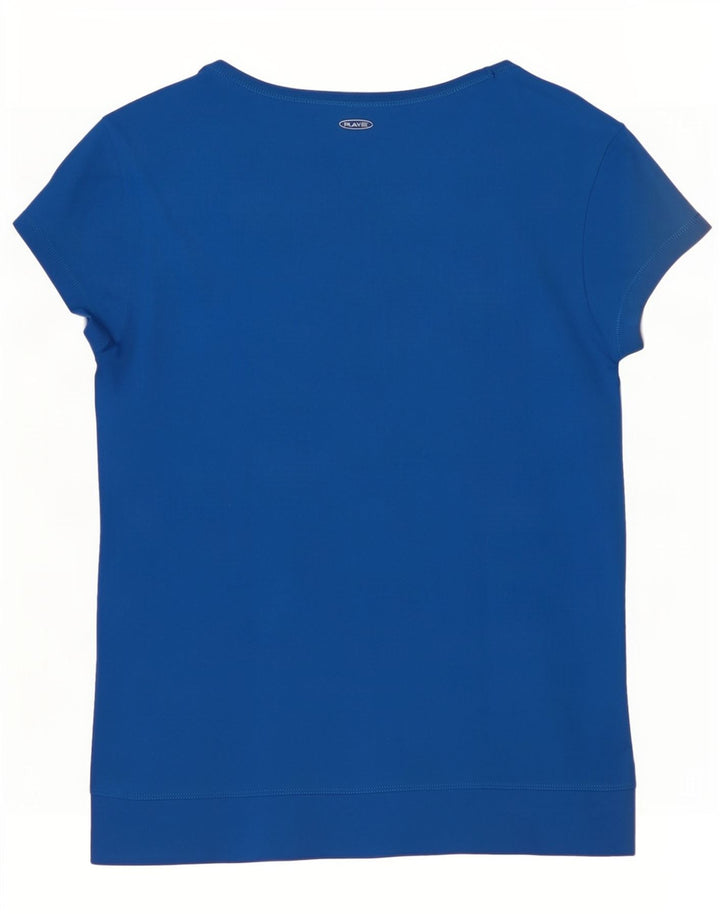Reebok Camiseta Mujer Top UK 8/10 Small Azul Poliéster