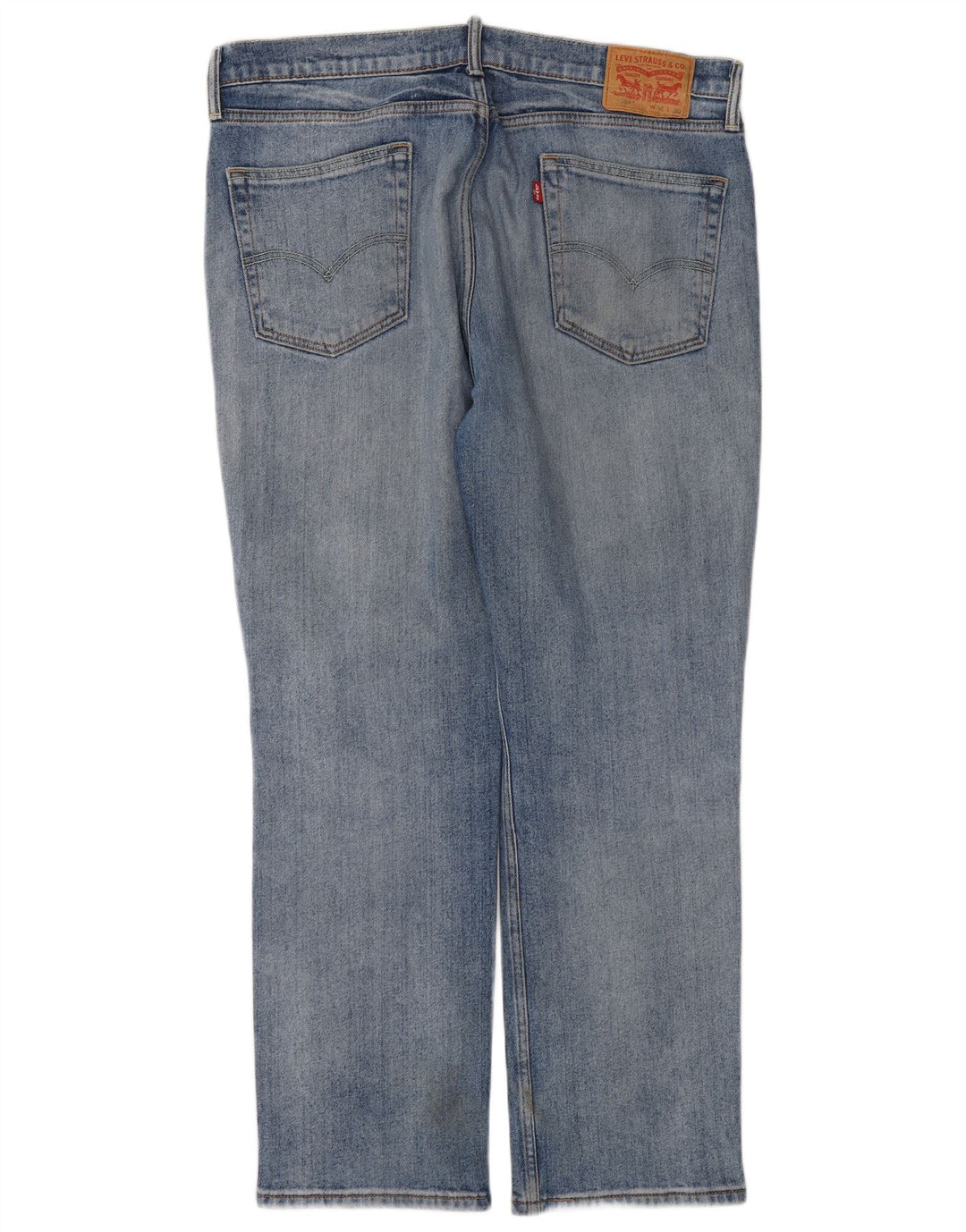 Levi's Hombre 514 Vaqueros Rectos W36 L30 Algodón Azul