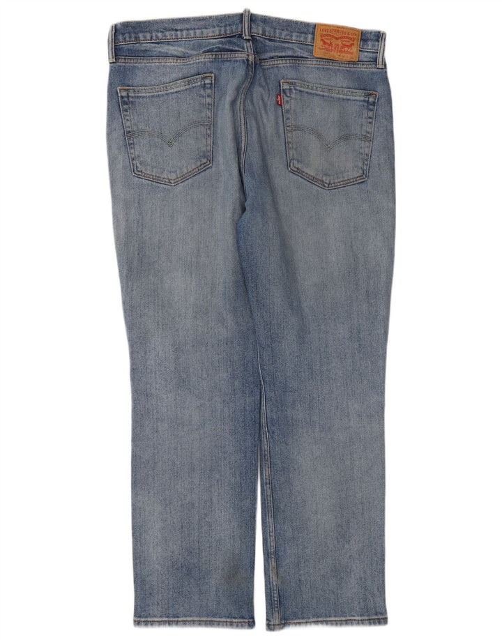 Levi's Hombre 514 Vaqueros Rectos W36 L30 Algodón Azul