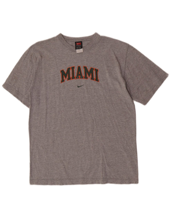 Nike Camiseta gráfica para niños 13-14 años XL Gris Algodón