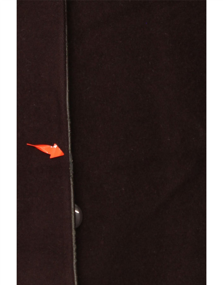 LONDON FOG Abrigo para mujer Reino Unido 16 Lana marrón grande