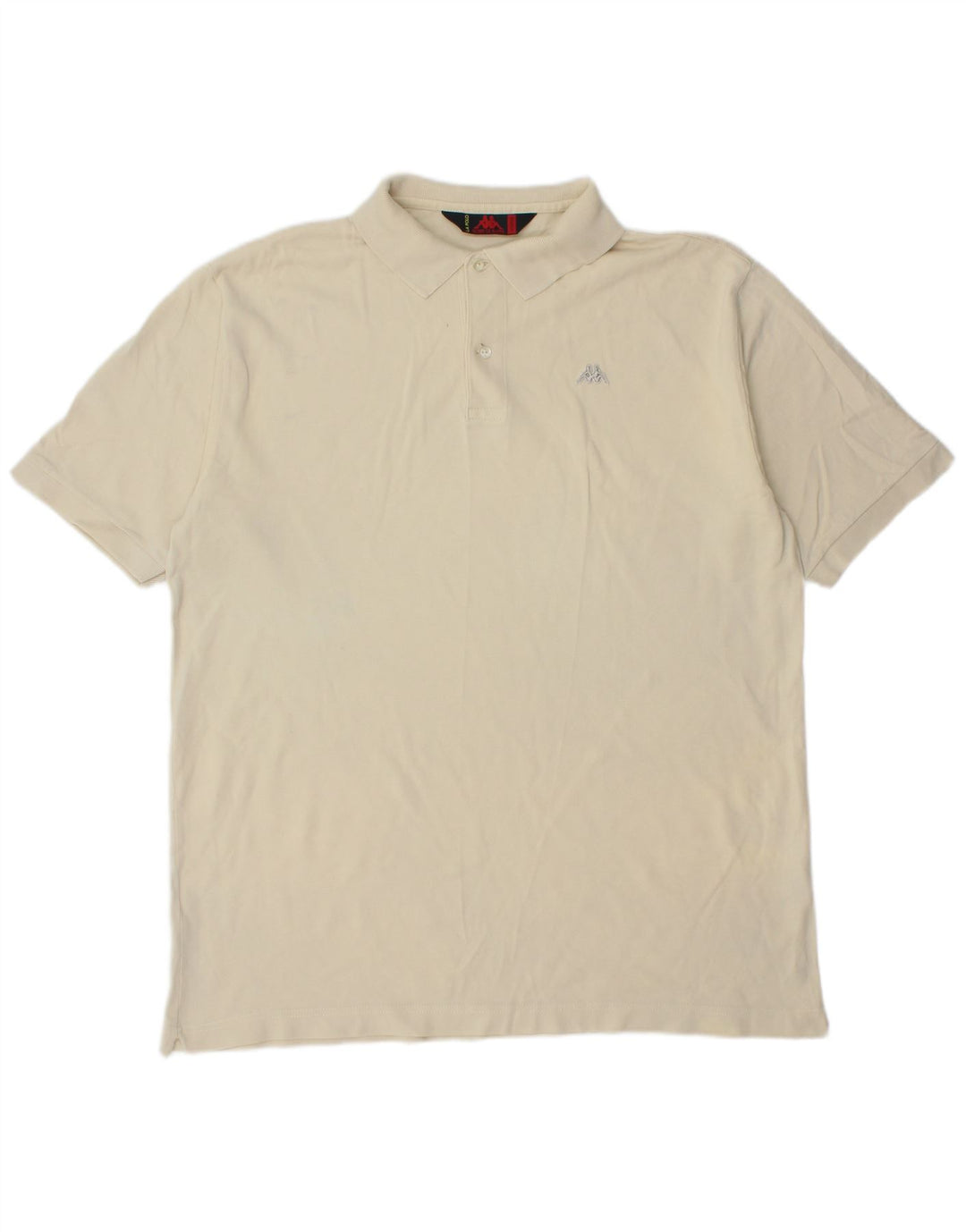 Kappa Polo Hombre XL Blanco Algodón