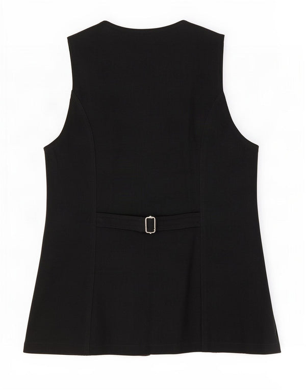 Promod Chaleco Mujer UK 42 Medium Negro Poliamida