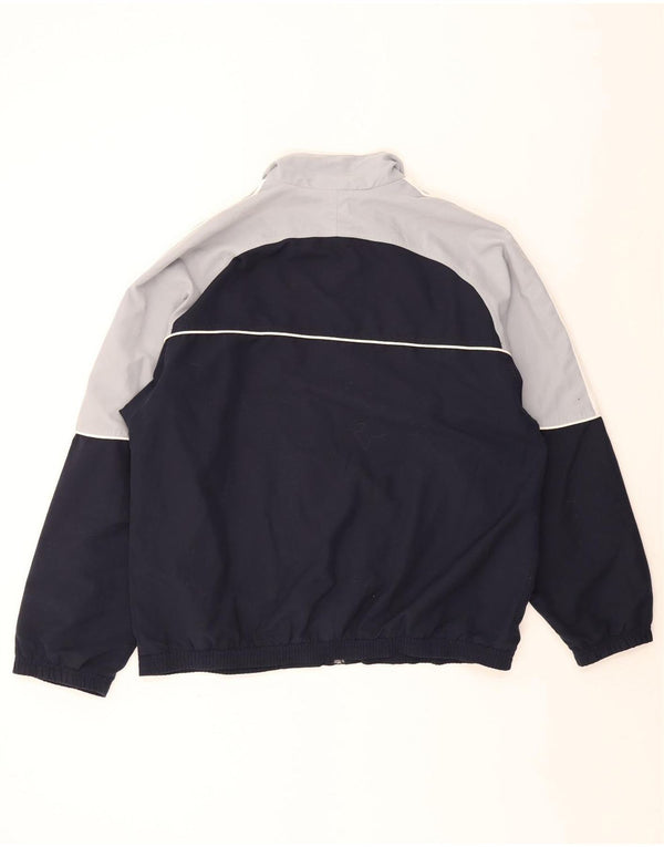 Adidas - Chaqueta de chándal para hombre, talla 40/42, color azul marino mediano