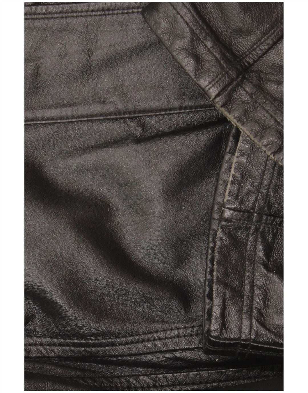 Canda Chaqueta de cuero para hombre IT 52 XL Cuero negro