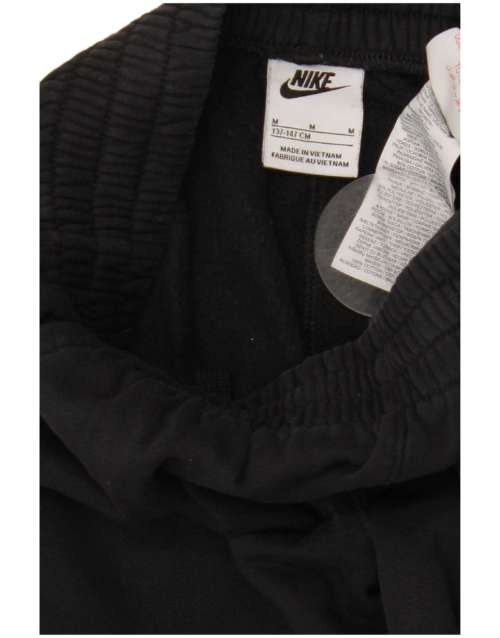 NIKE Pantalones de chándal Cargo para niños, 10-11 años, Mediano, Negro, algodón