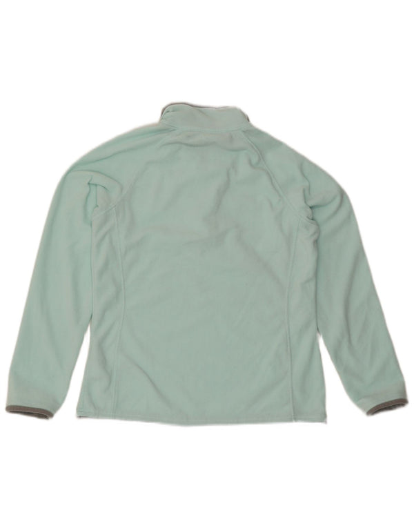 Jersey polar con cremallera y cuello para mujer de Mountain Warehouse UK 40 Small Turquesa