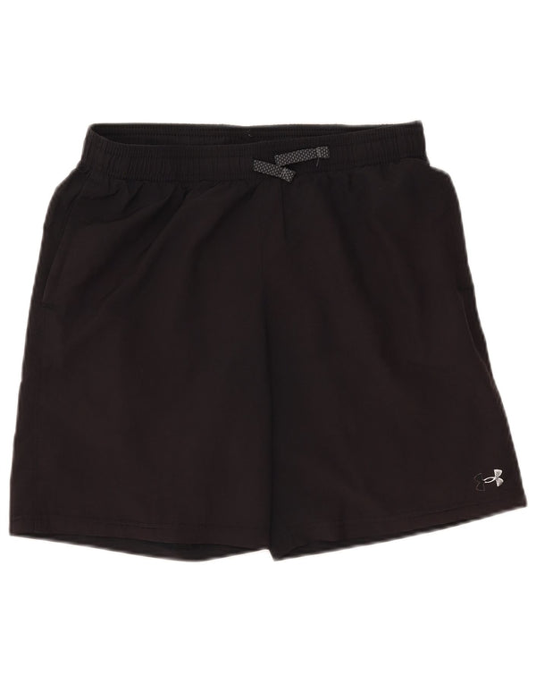 Under Armour Pantalones cortos deportivos para niños 13-14 años XL Negro Poliéster