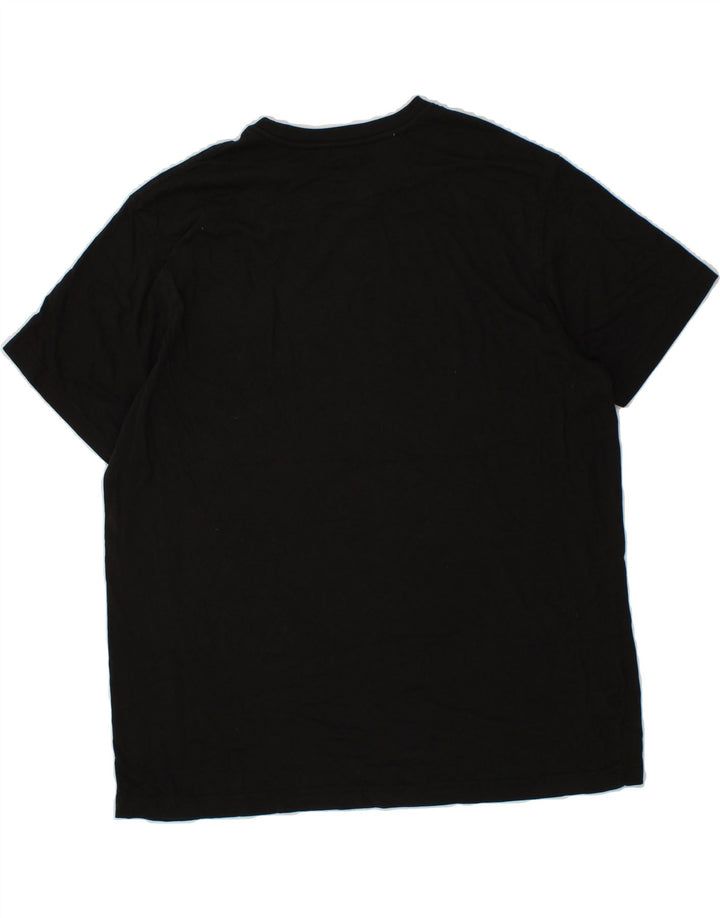EDDIE BAUER Mens T-Shirt Top XL Black Cotton Vintage Eddie Bauer and Second-Hand Eddie Bauer from Messina Hembry 