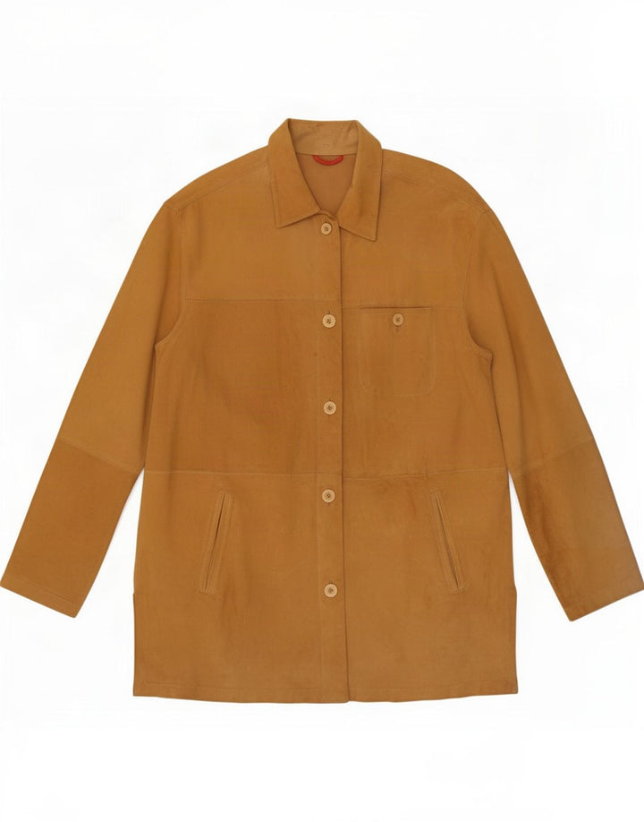 Chaqueta de ante mujer Effeti IT 48 XL Cuero beige