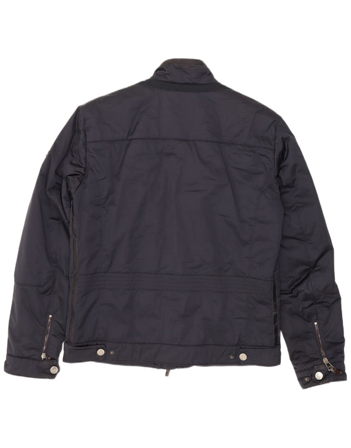 Geox - Chaqueta acolchada Respira para hombre, talla 40, color negro