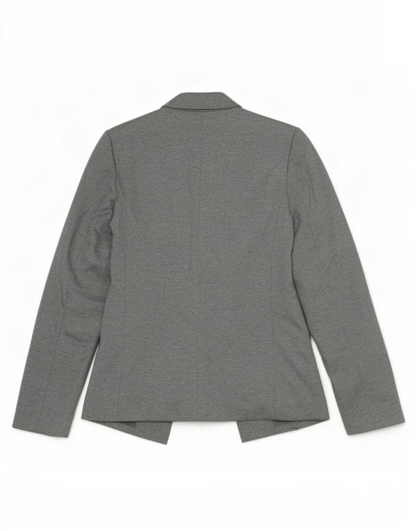 Chaqueta tipo blazer abierta para mujer Oasis UK 8 Small Poliéster gris