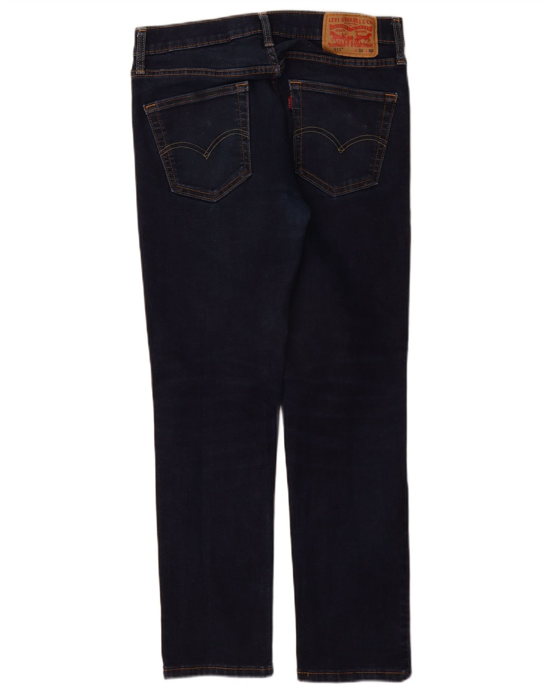 Levi's Hombre 511 Slim Jeans W32 L30 Algodón Azul Marino