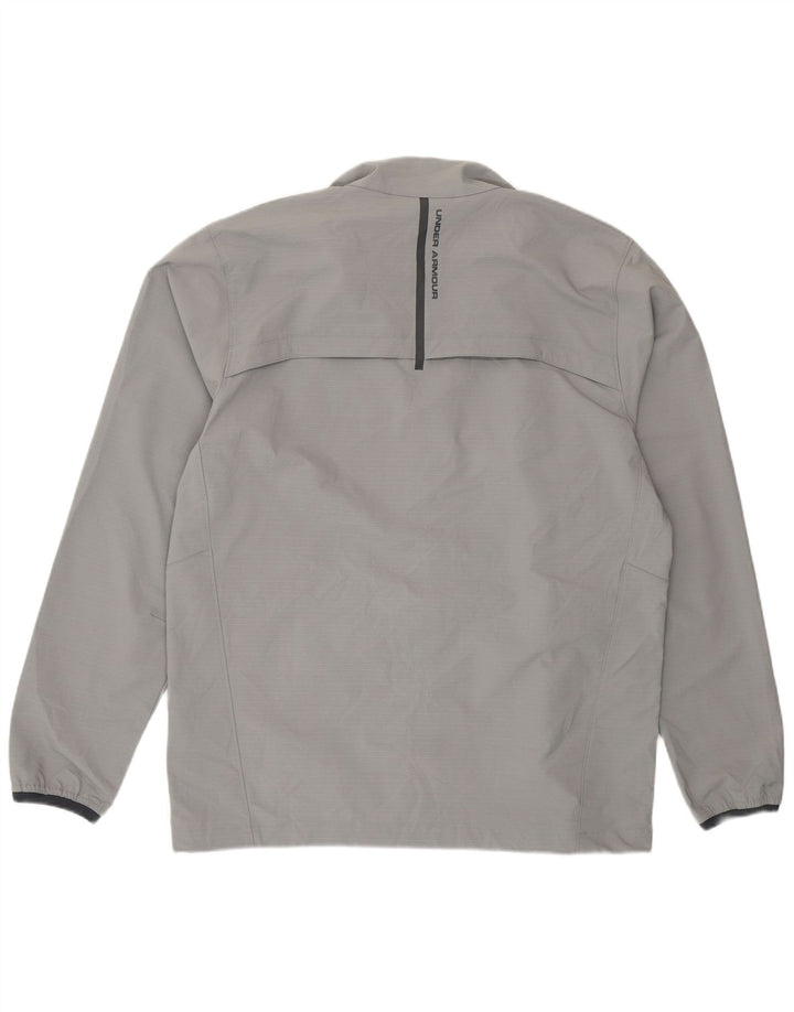 Under Armour Chaqueta de chándal holgada para hombre Poliéster gris grande