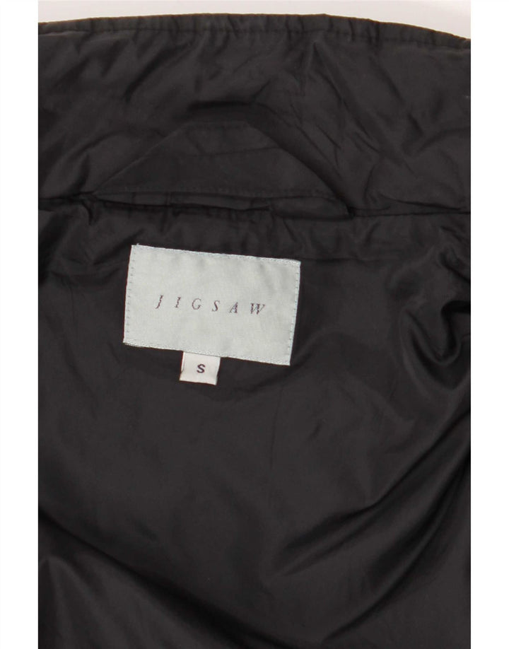 Chaleco acolchado para mujer Jigsaw UK 10 Small Black