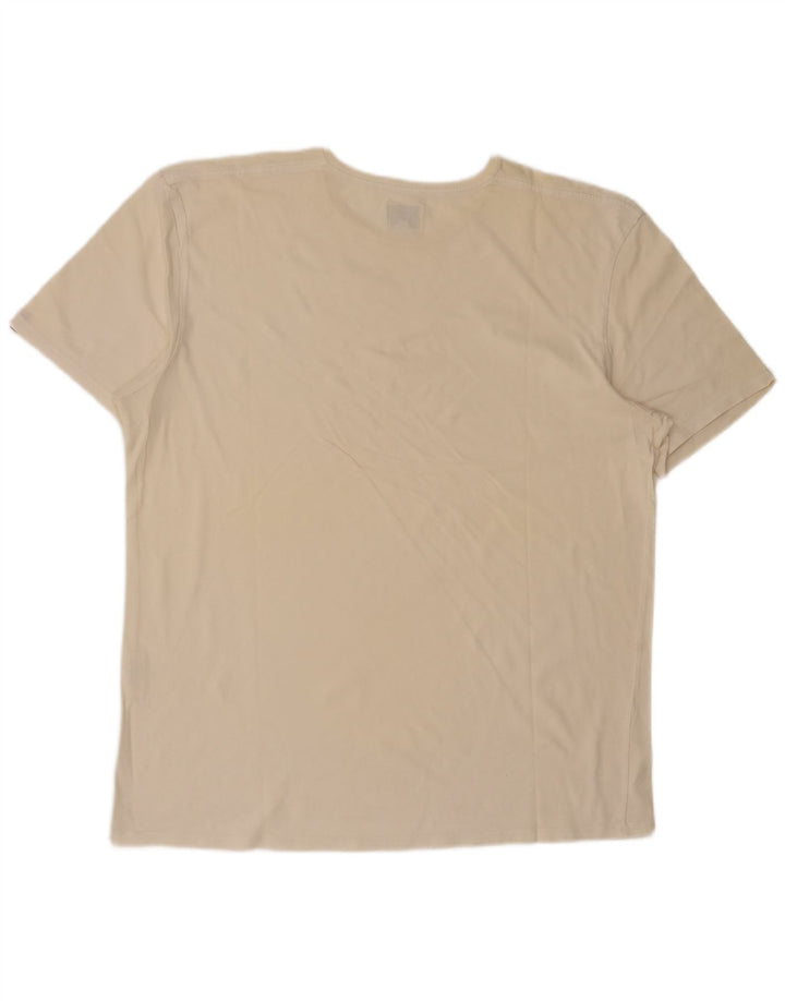 Levi's Camiseta para hombre Top 3XL Algodón blanco roto