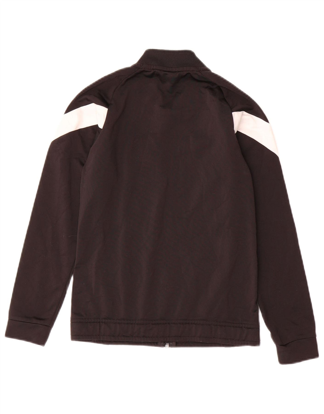 PUMA Chaqueta de chándal para niños 9-10 años Negro Poliéster con bloques de color