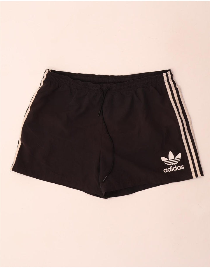 Adidas Pantalones cortos deportivos para hombre XL Negro