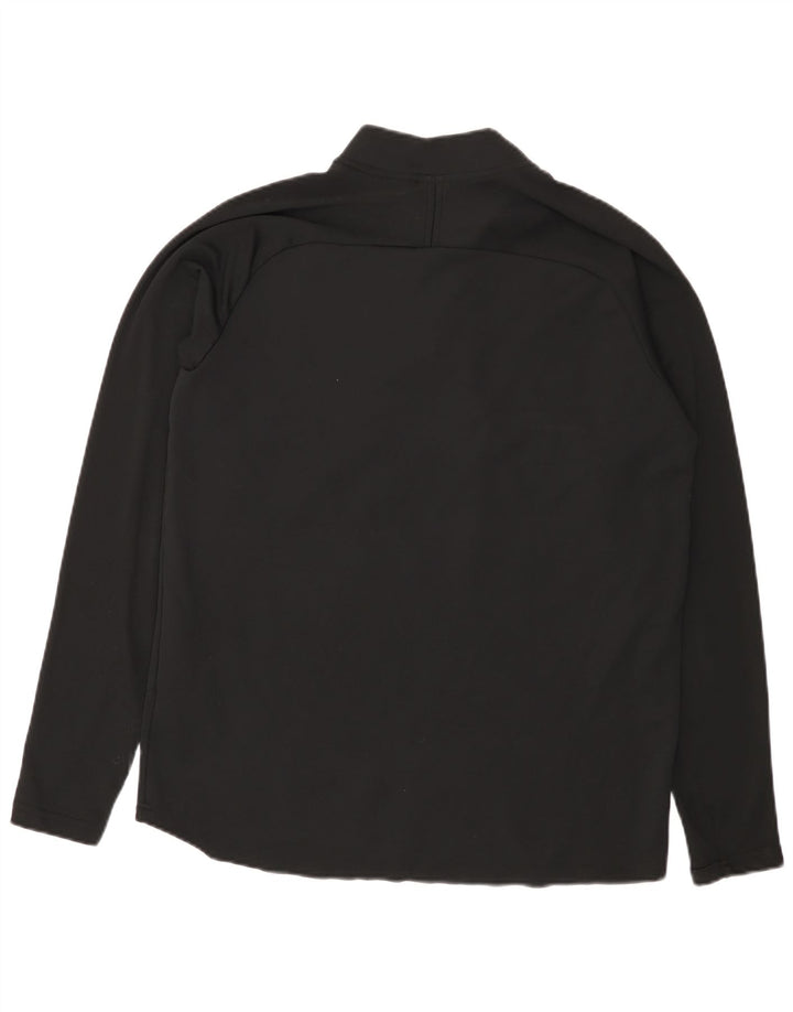 Nike Dri Fit - Chándal con cremallera y cuello para hombre, talla grande, color negro