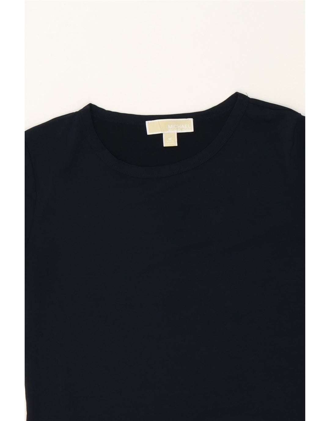 MICHAEL KORS Womens T-Shirt Dress UK 12 Medium Navy Blue Polyester Vintage Michael Kors and Second-Hand Michael Kors from Messina Hembry 