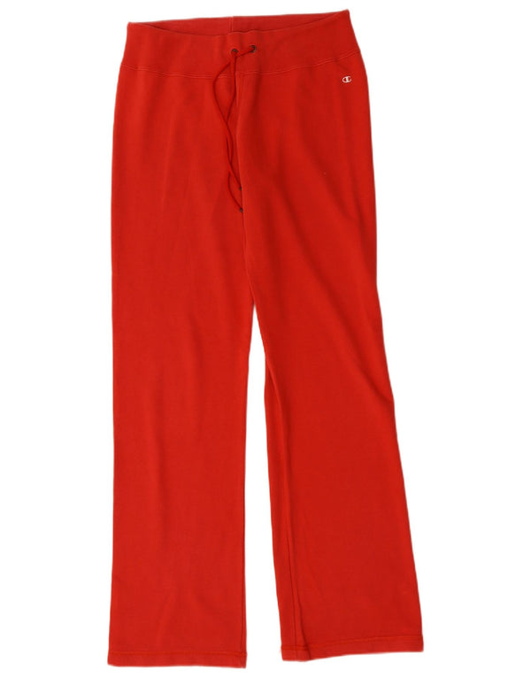 Champion Pantalones De Chándal Para Mujer UK 44 Mediano Rojo Algodón