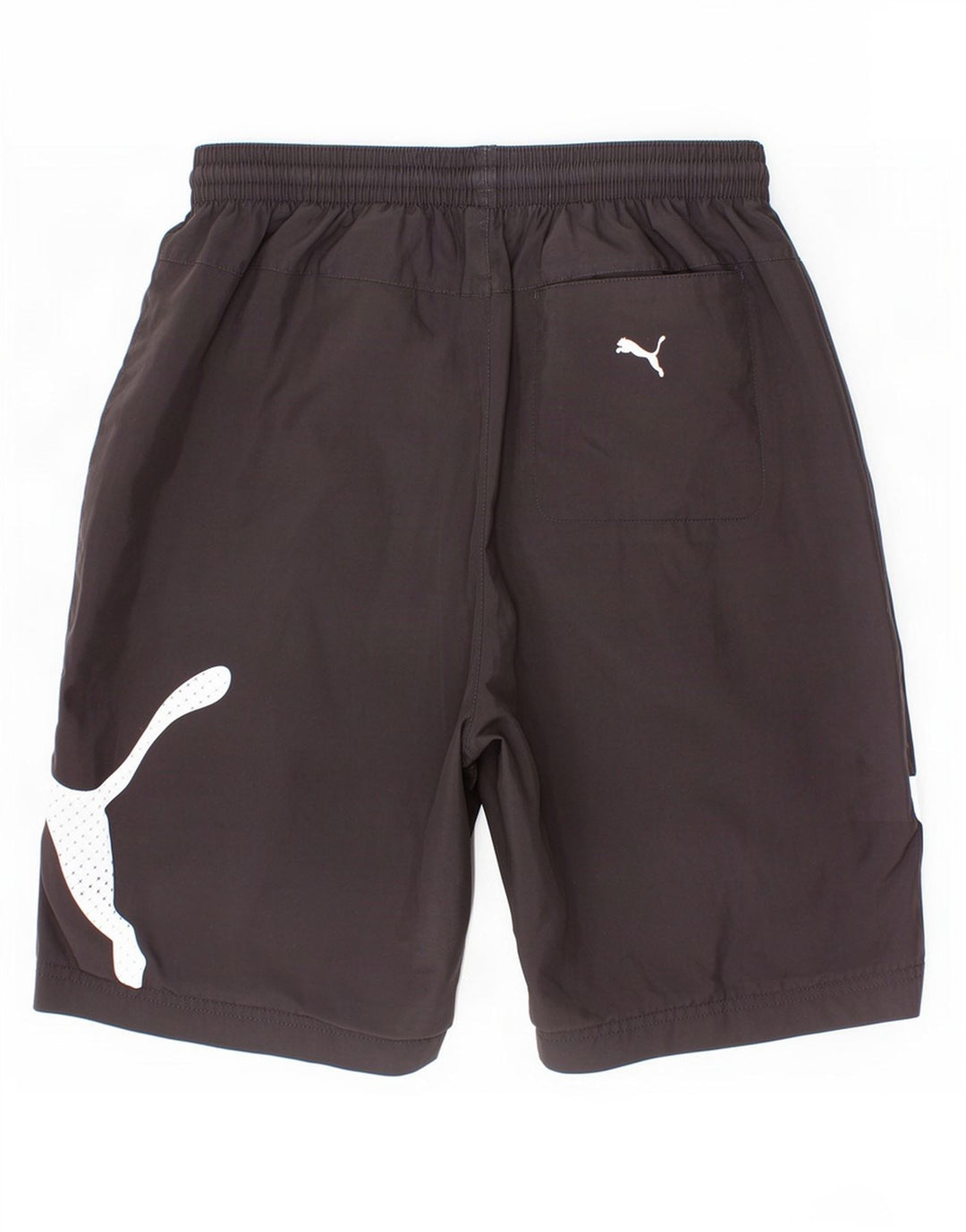 Puma Pantalones cortos deportivos con gráfico para niños 13-14 años Negro