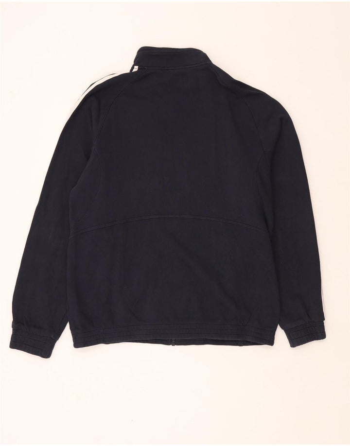 Adidas Hombre Chándal Top Chaqueta XL Azul Marino Algodón