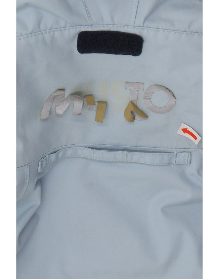 MUSTO Chaqueta cortavientos extragrande para mujer UK 8 Small Blue Colourblock