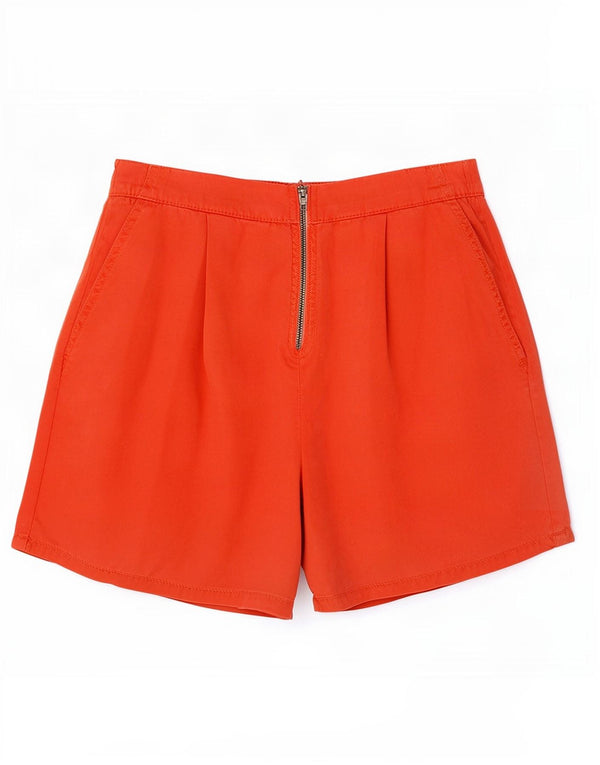 Zara Mujer Pantalones Cortos Casual XS W24 Naranja