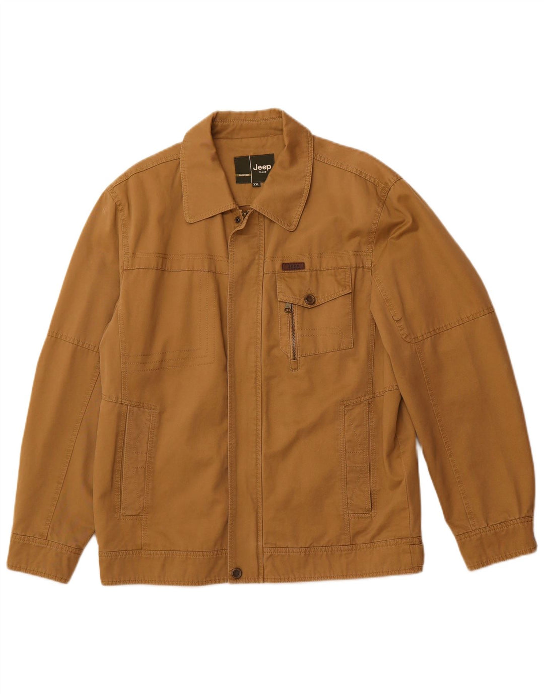 Chaqueta bomber para hombre Jeep UK 44 2XL Marrón