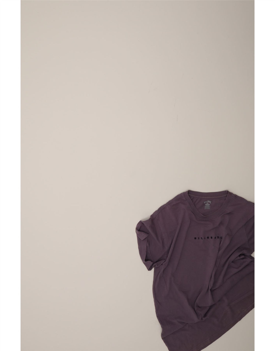 Billabong Hombre Camiseta Gráfica Top XL Algodón Púrpura