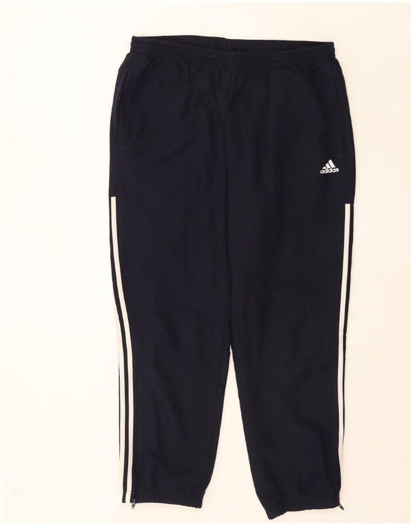 Adidas Hombre Pantalón Chándal Joggers XL Azul Marino Poliéster Deportes