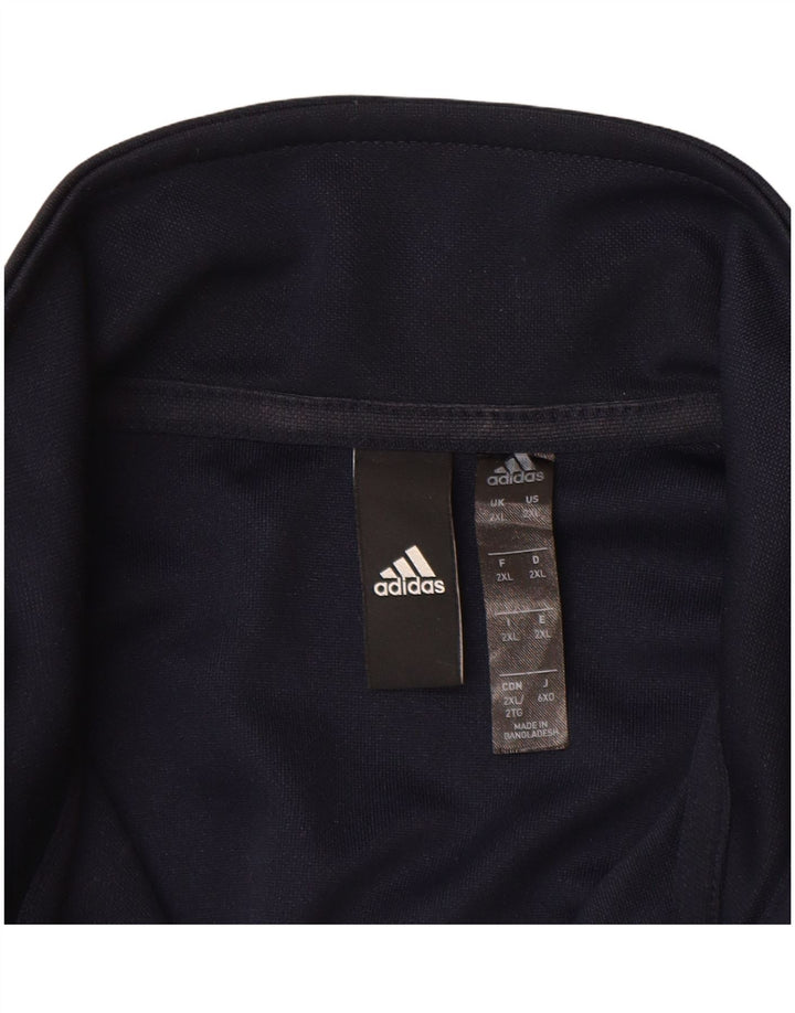 Adidas Hombre Chándal Top Chaqueta 2XL Azul Marino