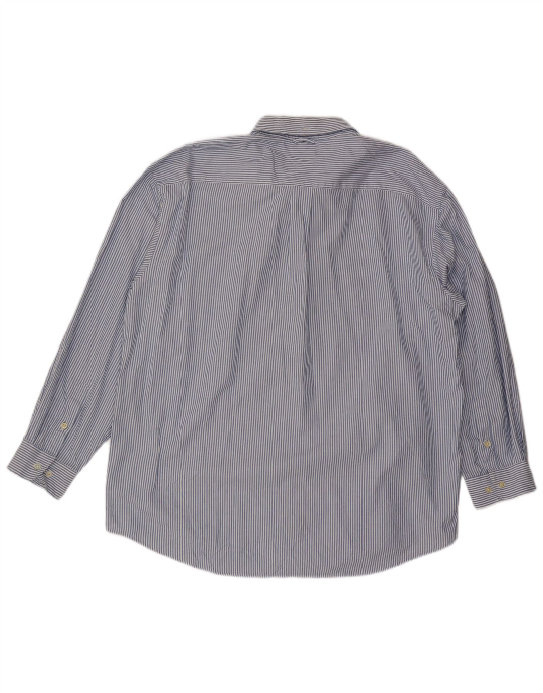 Tommy Hilfiger Camisa para hombre 2XL Algodón a rayas azules