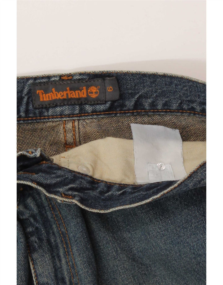Timberland Jeans rectos para mujer US 6 Medium W30 L30 Blue